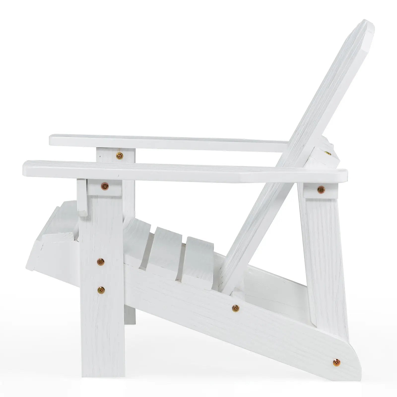 Kid's Adirondack Chair with High Backrest and Arm Rest by DirectDeals