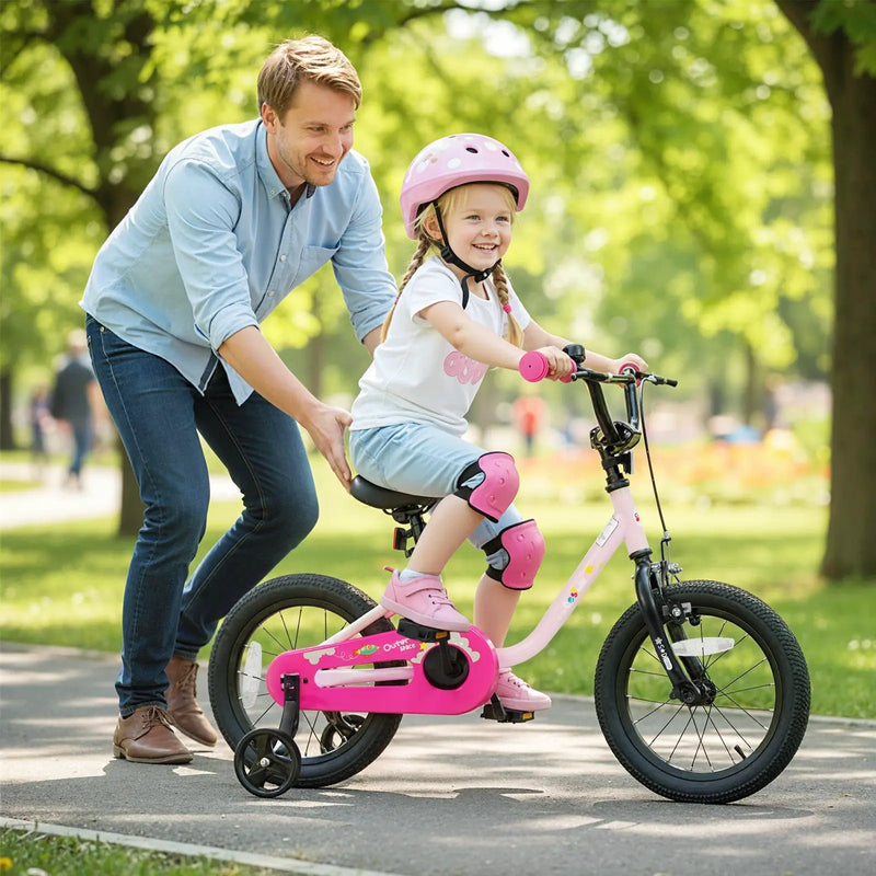 Kids Bike for 3-7 Years Old Boys and Girls 12/14/16-Inch Children Bicycle by DirectDeals