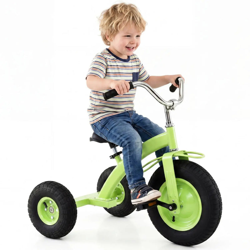 Kids Carbon Steel Bike with 15-Inch Inflatable Tires by DirectDeals