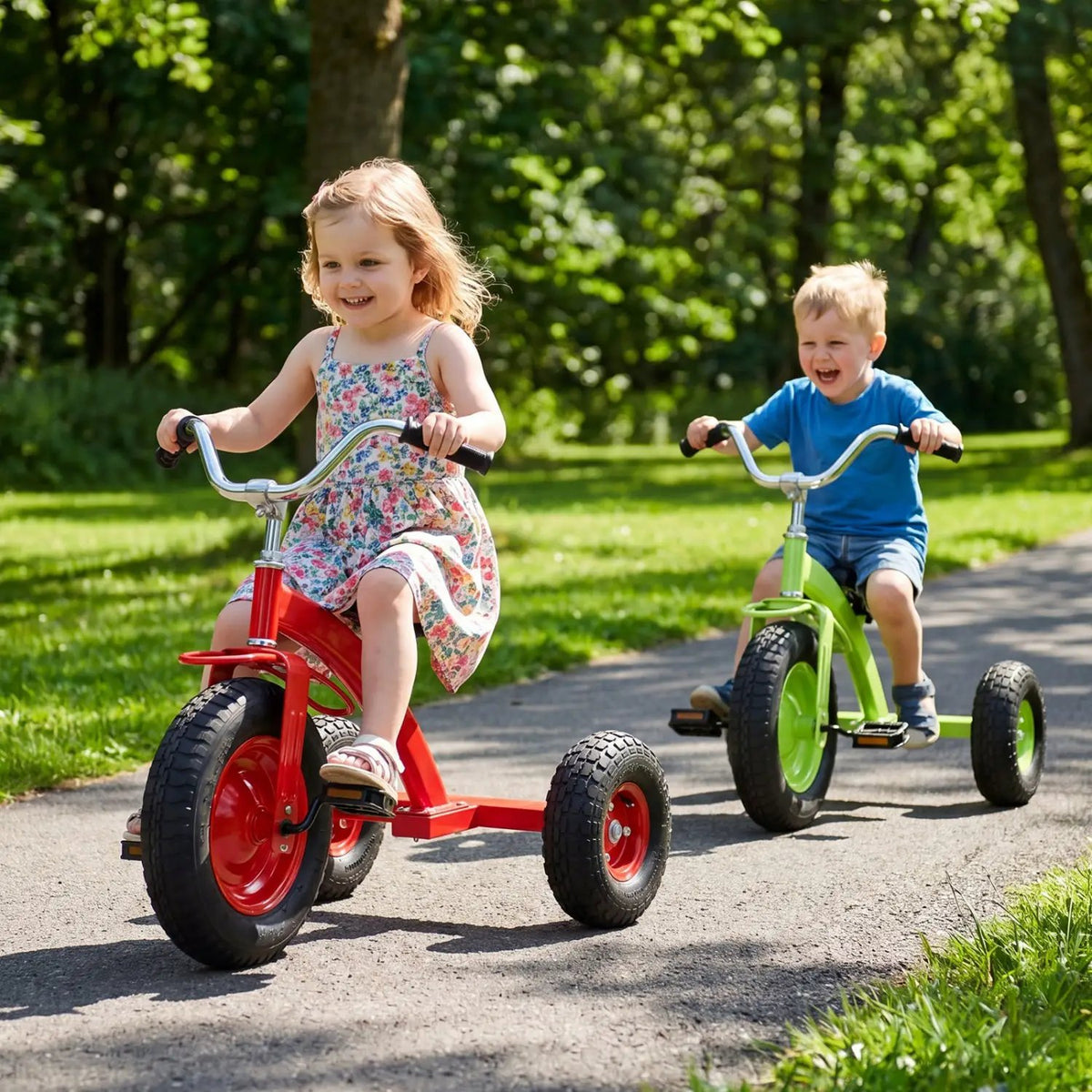 Kids Carbon Steel Bike with 15-Inch Inflatable Tires, photo 9 of 16