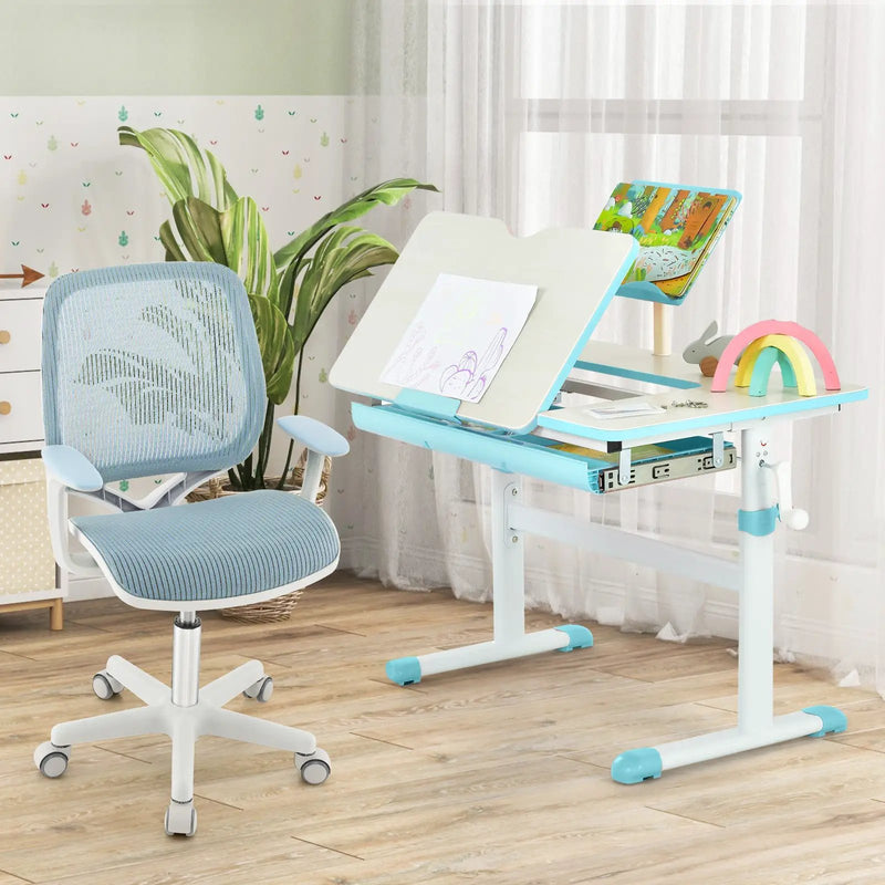 Swivel Mesh Children Computer Chair with Adjustable Height by DirectDeals