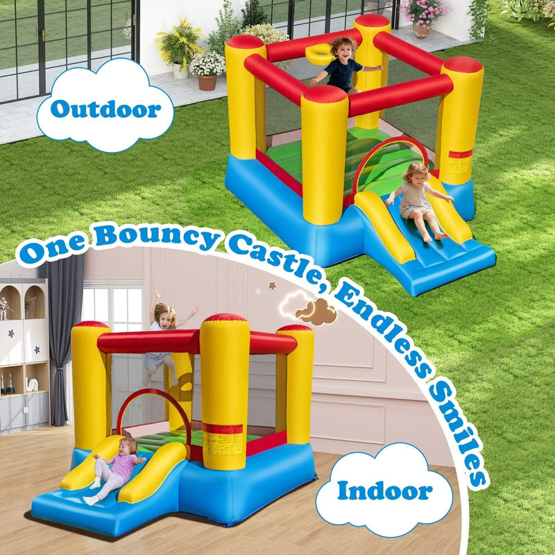 Kids Inflatable Jumping Bounce House without Blower by DirectDeals