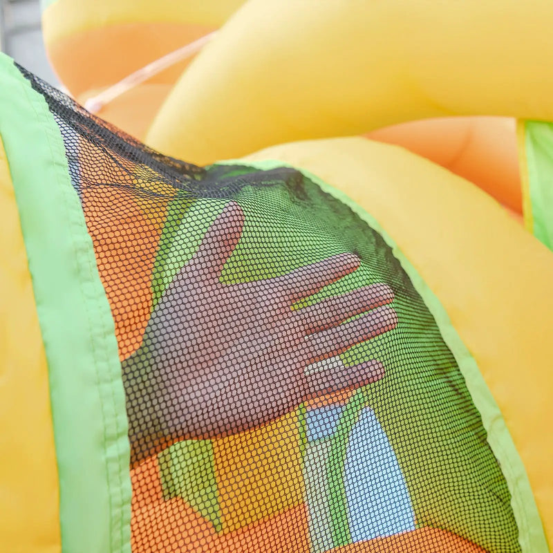 Kids Inflatable Water Slide with Soccer Gate and 750W Blower by DirectDeals