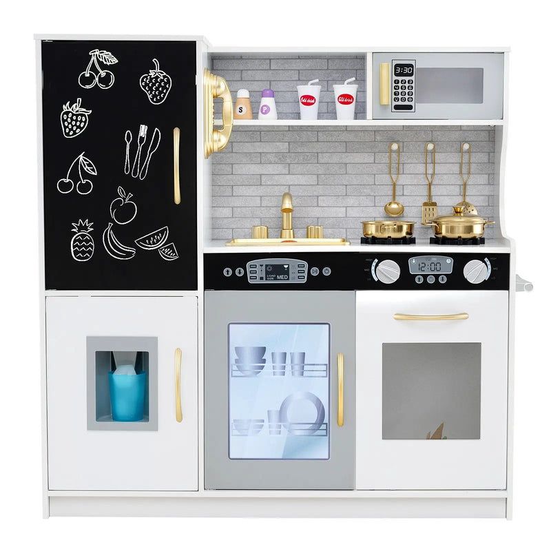 Toddler Pretend Play Kitchen for Boys and Girls 3-6 Years Old by DirectDeals