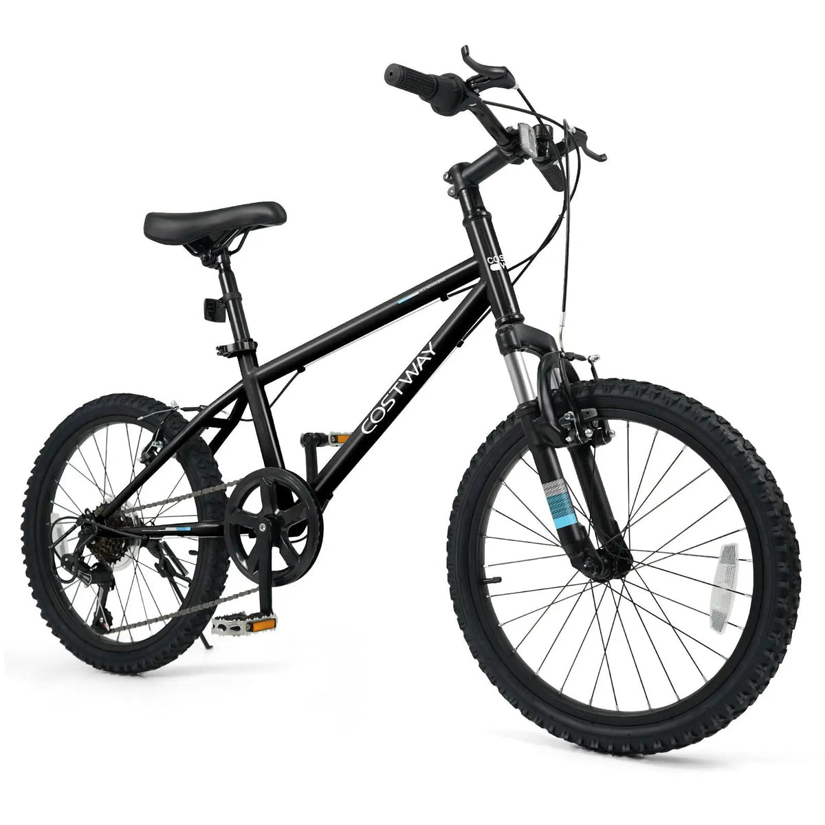 Kids Mountain Bike 20 24 Inch Child Bicycle for Boys Girls Aged 8+ Years Old Black, photo 6 of 16