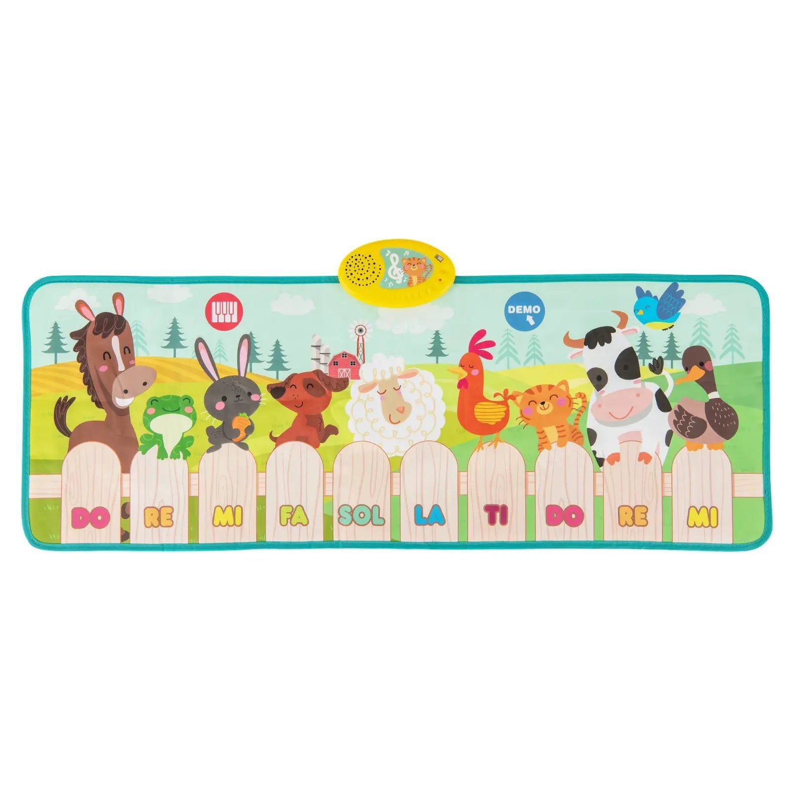 Kids Musical Mat Indoor Outdoor Animal Farm Piano by DirectDeals