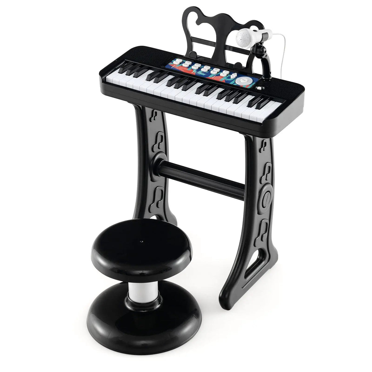 Kids Piano Keyboard 37-Key Kids Toy Keyboard Piano with Microphone for 3+ Kids, photo 9 of 24