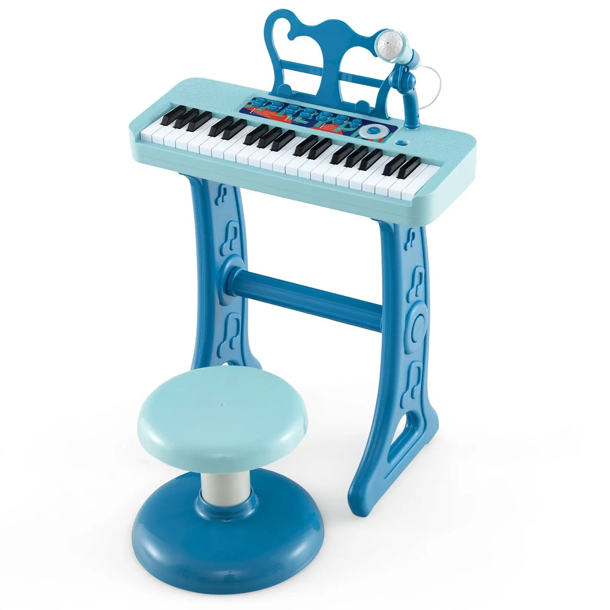 Kids Piano Keyboard 37-Key Kids Toy Keyboard Piano with Microphone for 3+ Kids, photo 8 of 24