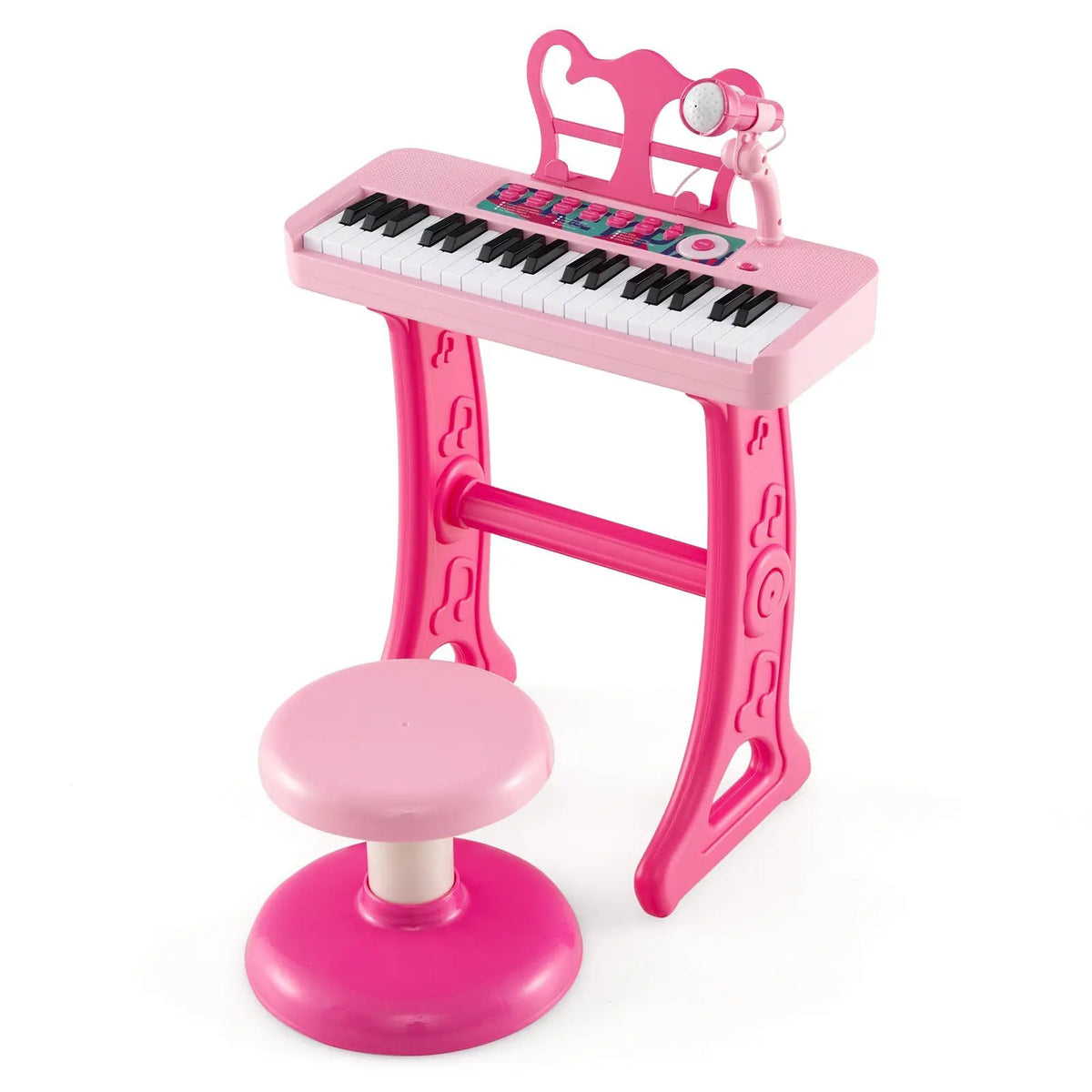 Kids Piano Keyboard 37-Key Kids Toy Keyboard Piano with Microphone for 3+ Kids, photo 7 of 24