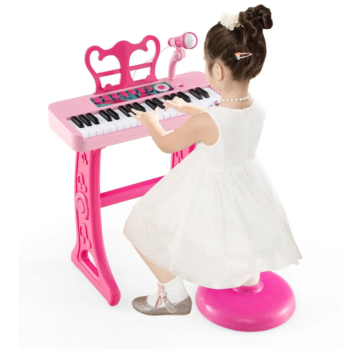 Kids Piano Keyboard 37-Key Kids Toy Keyboard Piano with Microphone for 3+ Kids, photo 10 of 24