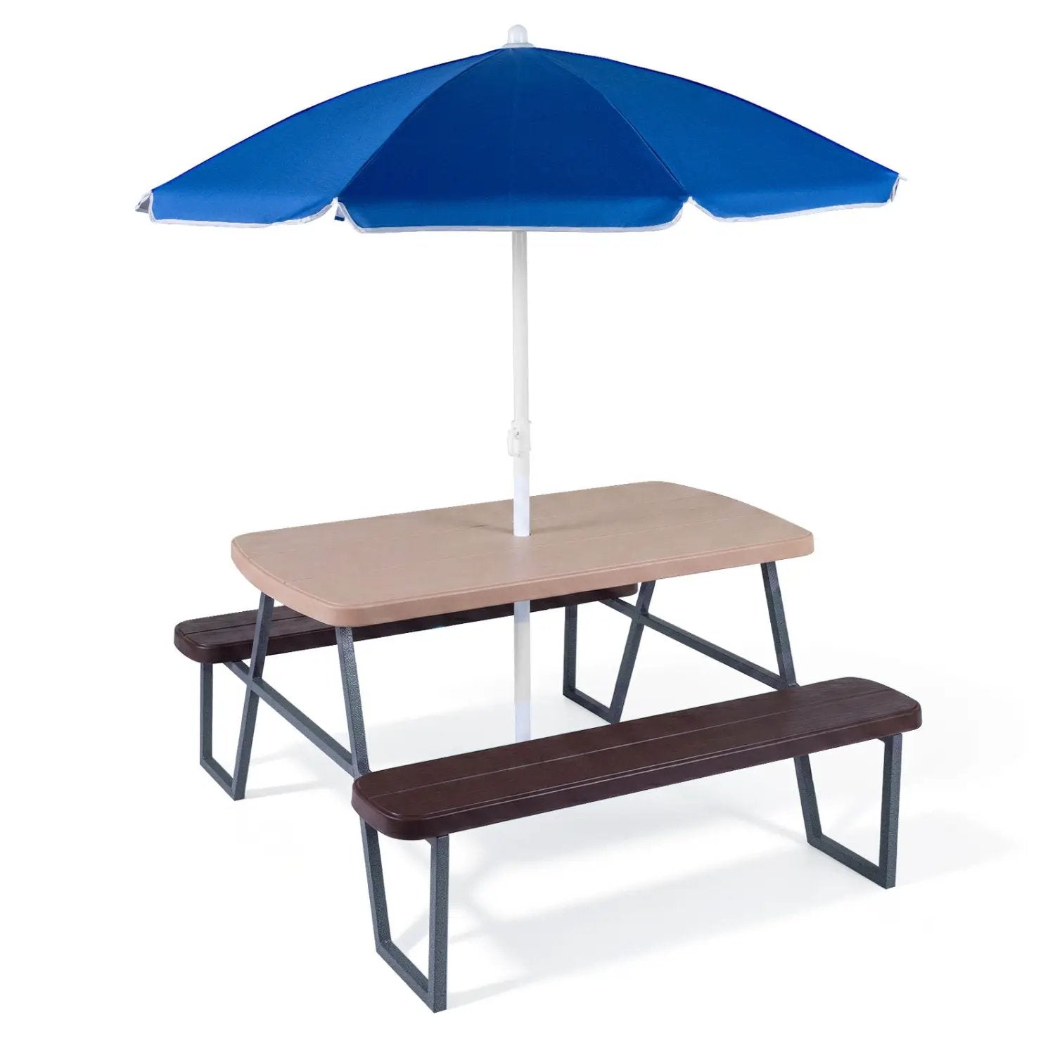Kids Picnic Table with Benches Seats up to 4 by DirectDeals