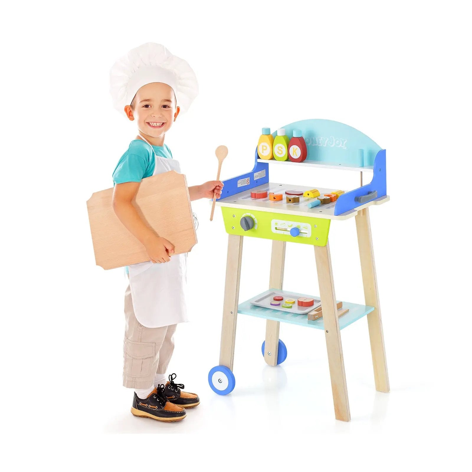 Kid's Pretend Barbecue Grill Play Set by DirectDeals