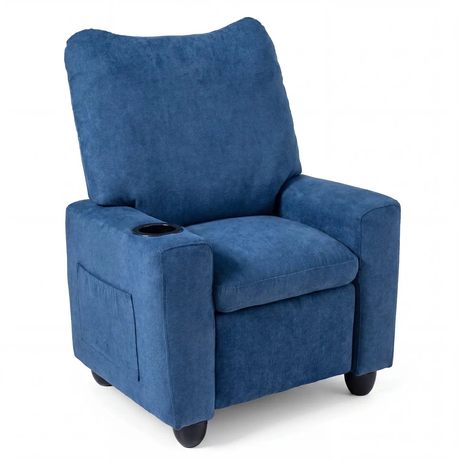 Kids Recliner Sofa with Adjustable Footrest and Cup Holder by DirectDeals