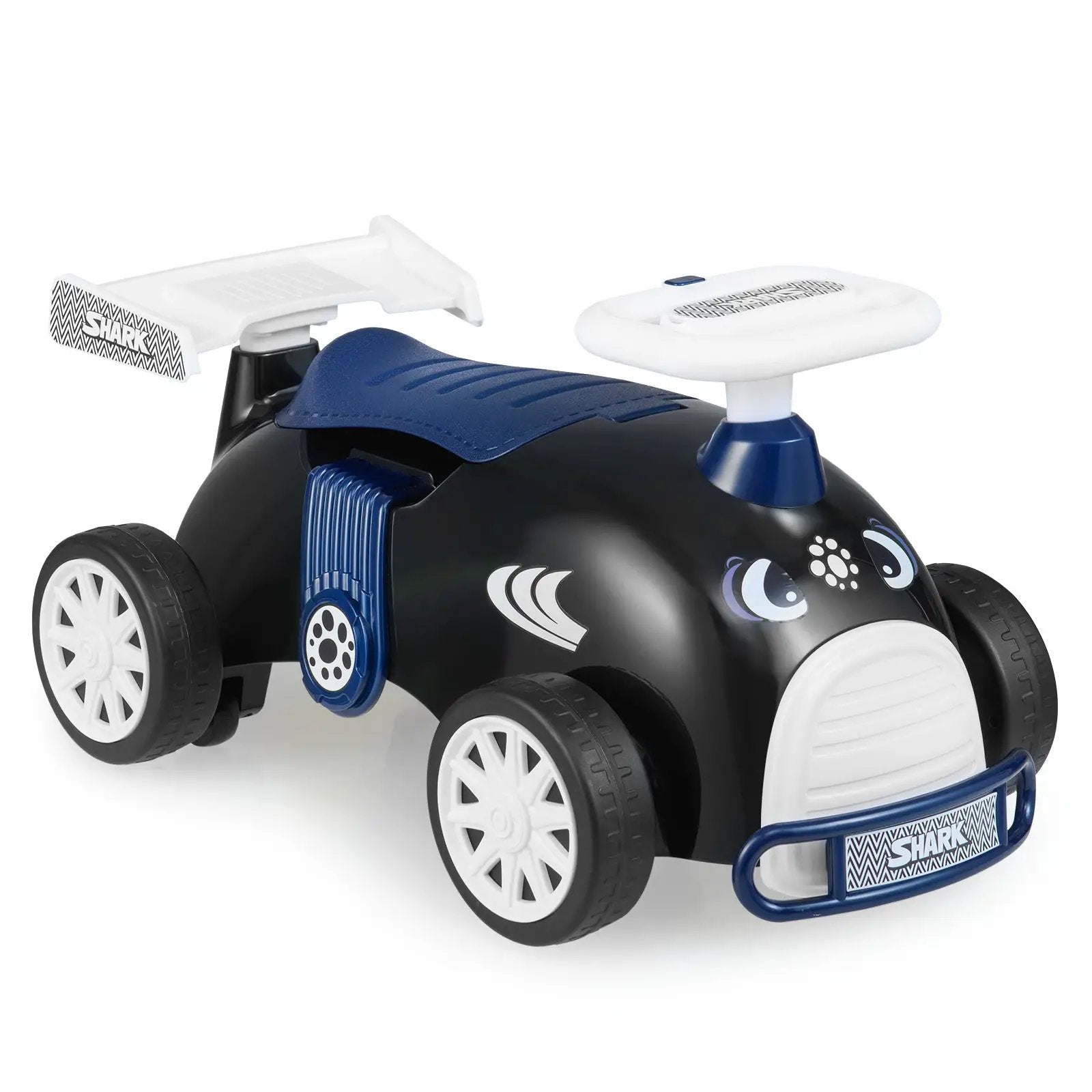 Kids Ride On Car Sliding Toy with Music and Under-Seat Storage by DirectDeals
