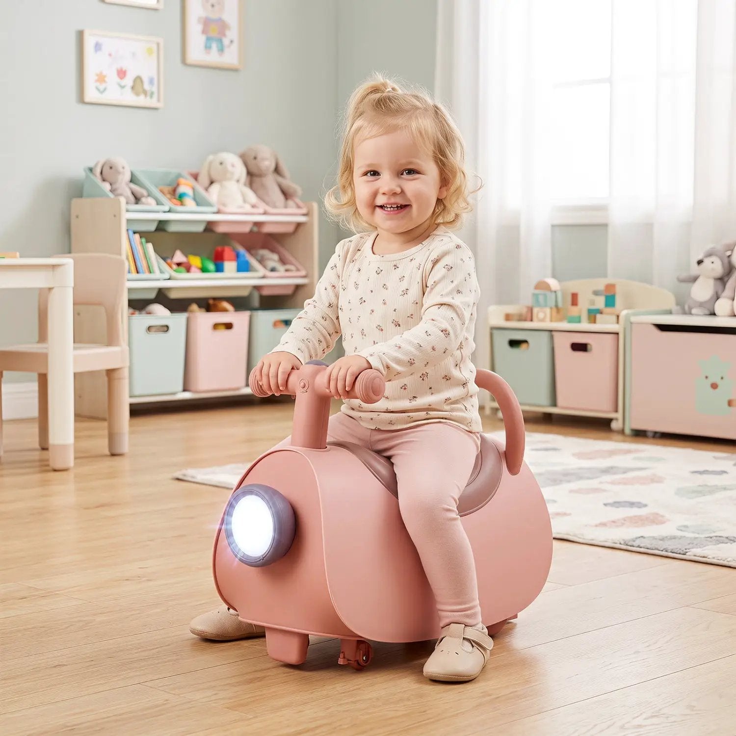 Kids Push Car with Music & Storage for 18-36 Months by DirectDeals