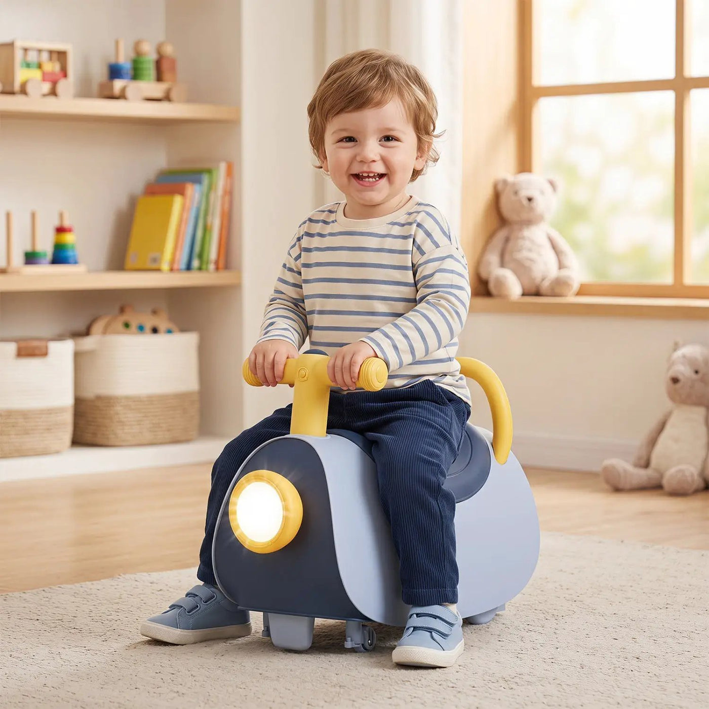 Kids Push Car with Music & Storage for 18-36 Months by DirectDeals