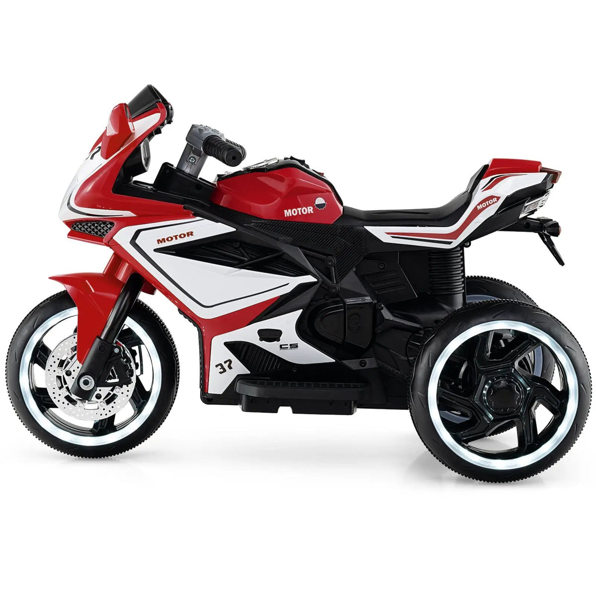 Kids Ride on Motorcycle 6V Battery Powered Mini Electric Motorbike with LED Lights, photo 9 of 32