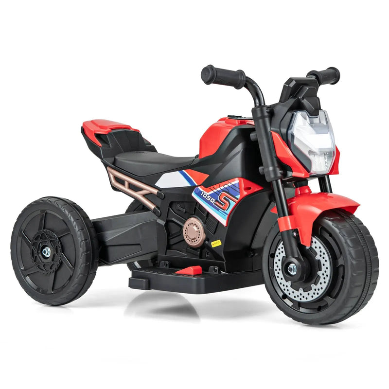 Kids Ride-on Motorcycle 6V Battery Powered Motorbike with Detachable Training Wheels by DirectDeals