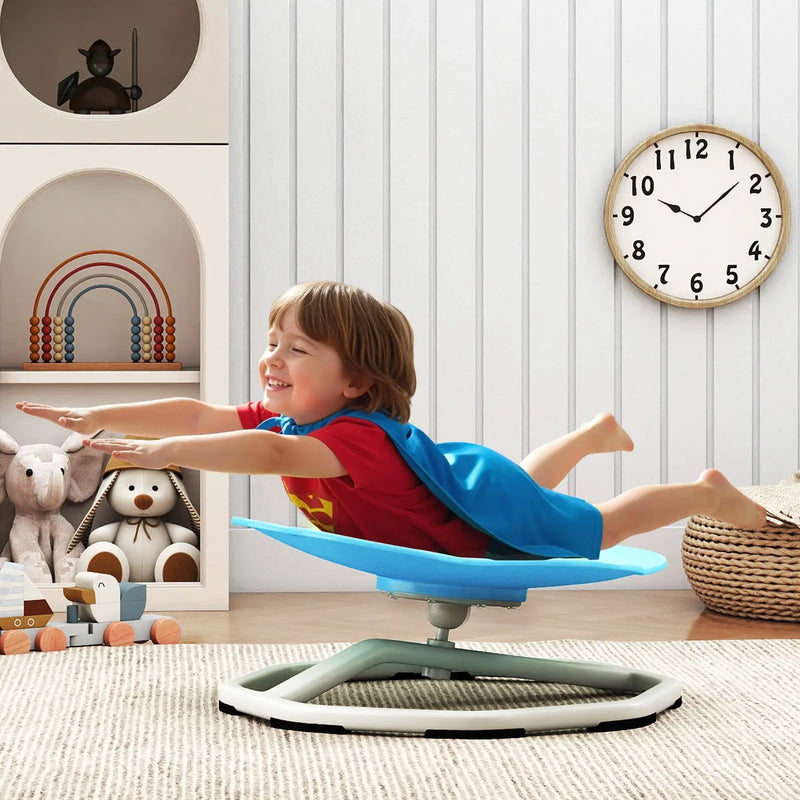 Kids Sensory Swivel Chair Cat Claw 360¬∞ Spinning Chair with Non-Slip Metal Base by DirectDeals
