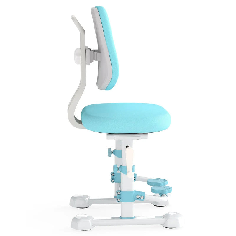 Kids Study Chair with Adjustable Double Backrest and Footrest by DirectDeals