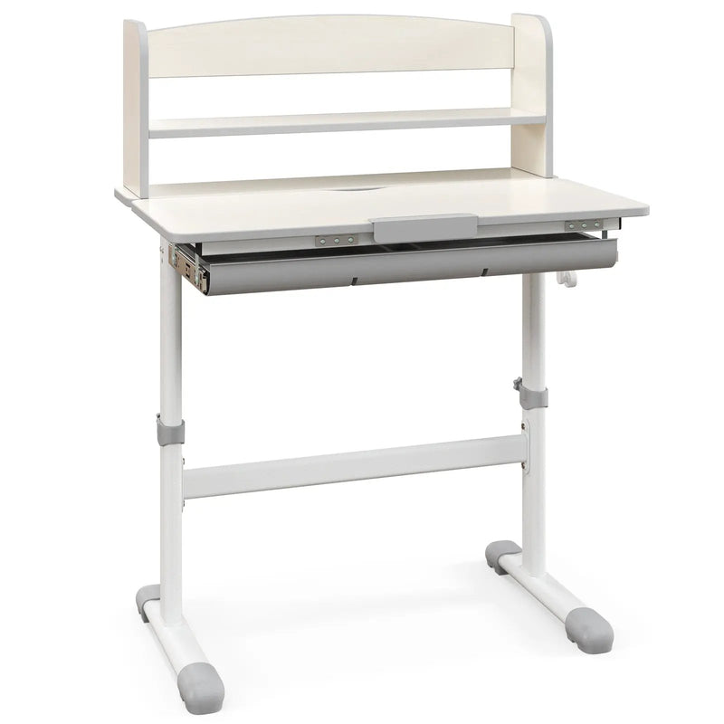 Height Adjustable Kids Study Desk with Tilt Desktop by DirectDeals