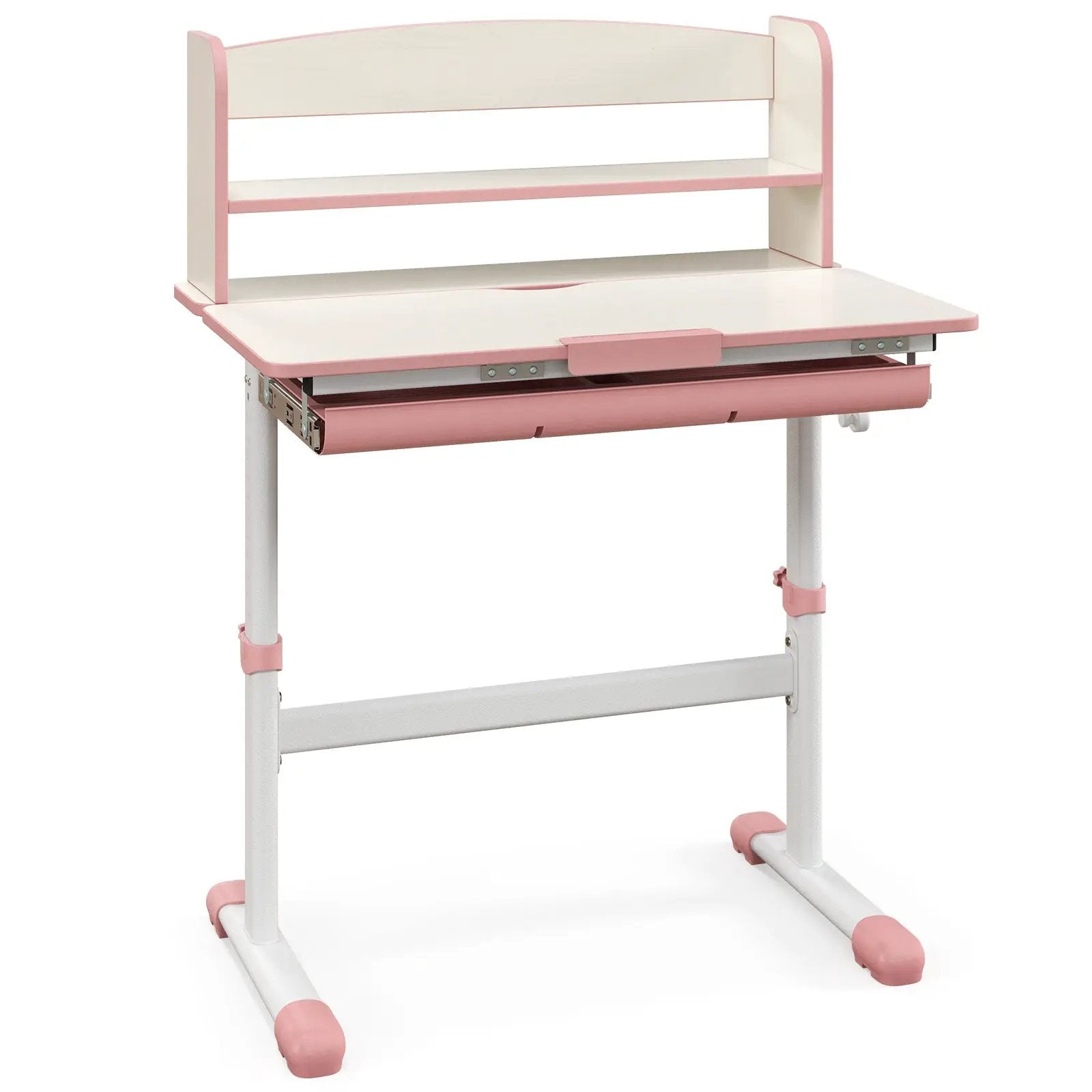 Height Adjustable Kids Study Desk with Tilt Desktop by DirectDeals