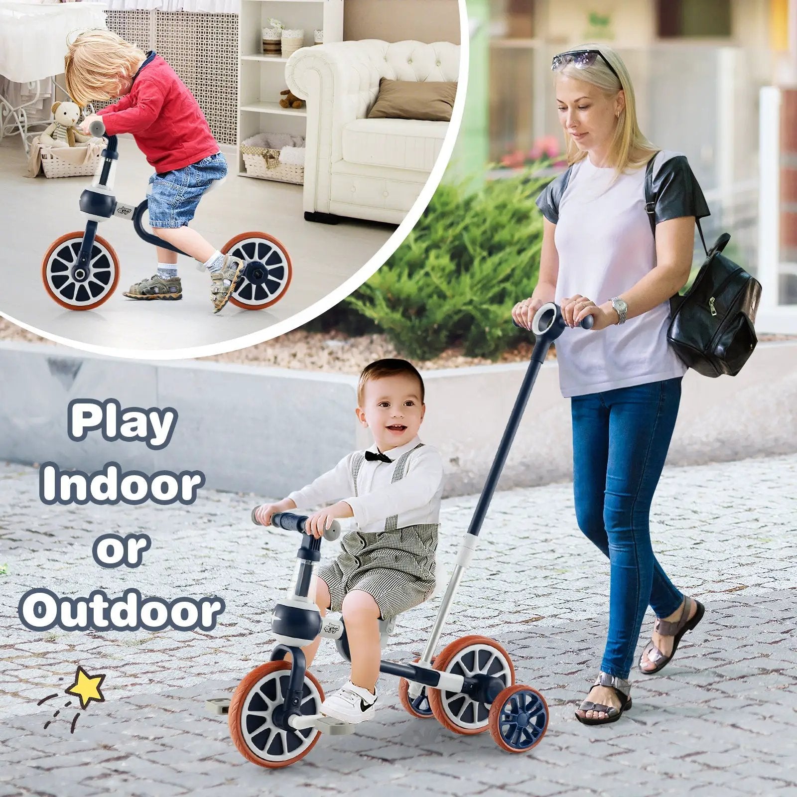 4-in-1 Kids Tri by DirectDeals