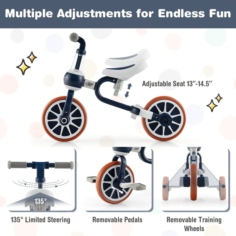 4-in-1 Kids Tri by DirectDeals