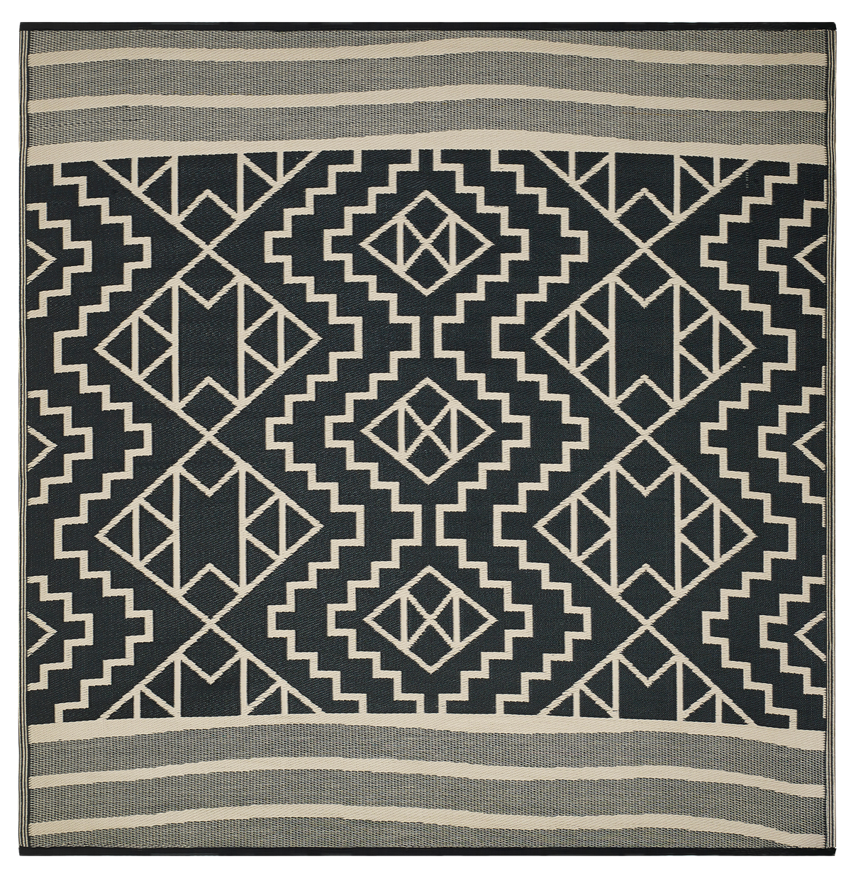 Kilimanjaro - Black Outdoor Rug for Patio FINAL SALE, photo 7 of 15