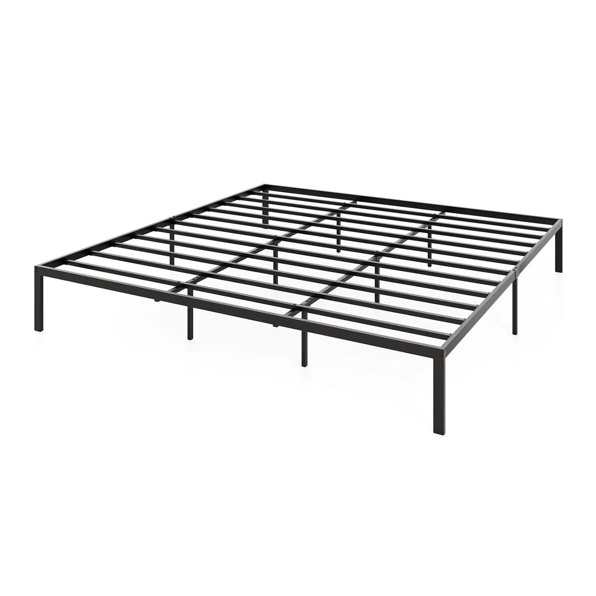 Full/Queen/King Size Metal Bed Frame Heavy Duty Support Slats Mattress Foundation, photo 3 of 10