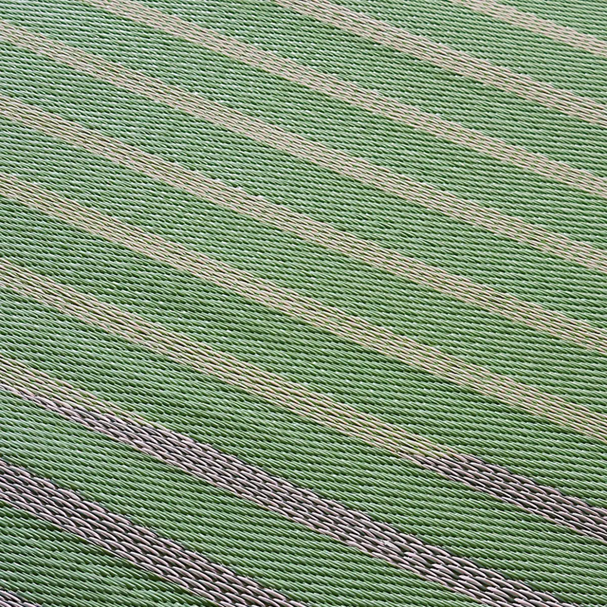 Kyoto - Green Outdoor Rug for Patio by Fab Habitat