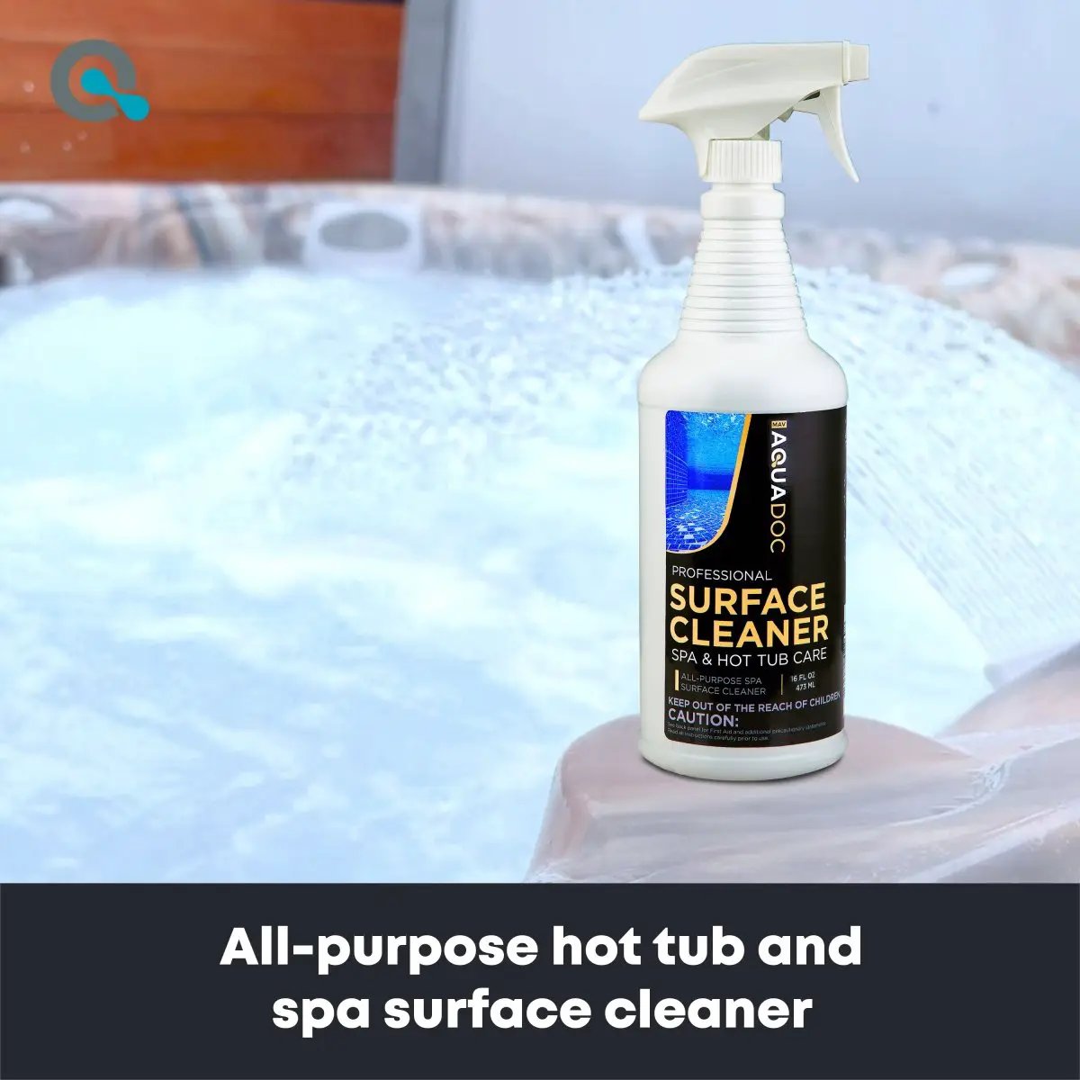 Spa Surface Cleaner for Hot Tub by AquaDoc
