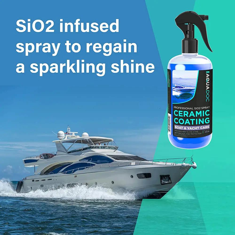 Boat Ceramic Coating Spray by AquaDoc