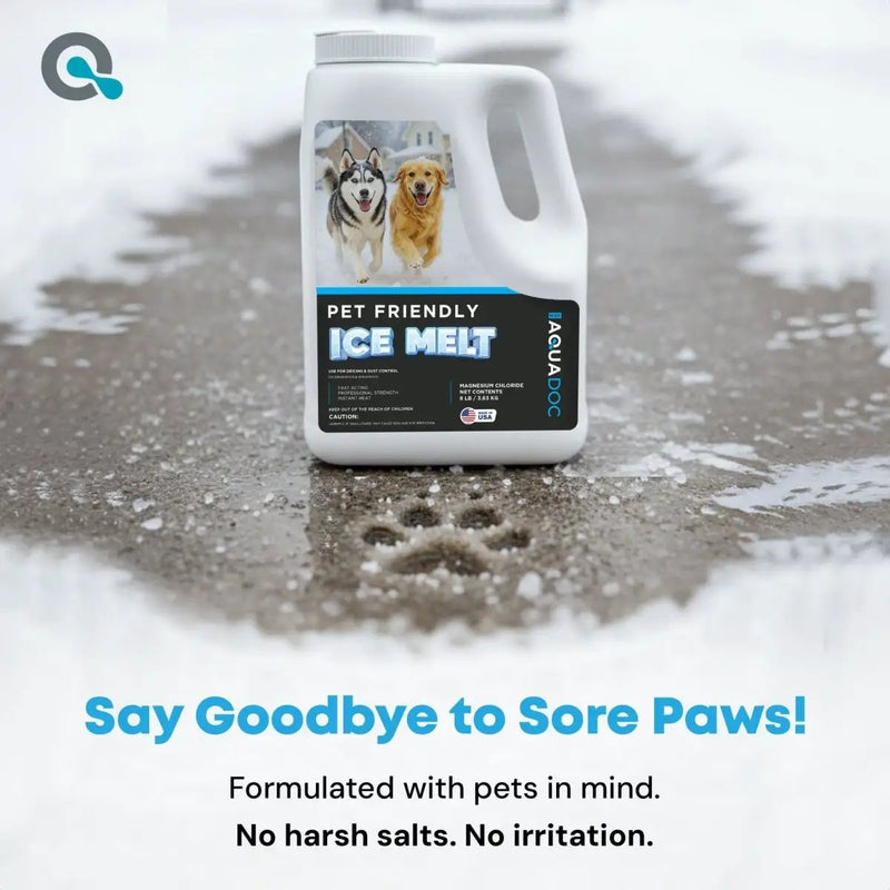 AquaDoc Pet Safe Ice Melt (Magnesium Chloride) by AquaDoc