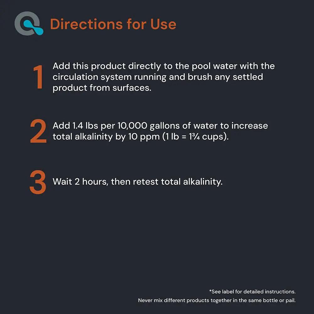 Pool Alkalinity Increaser by AquaDoc