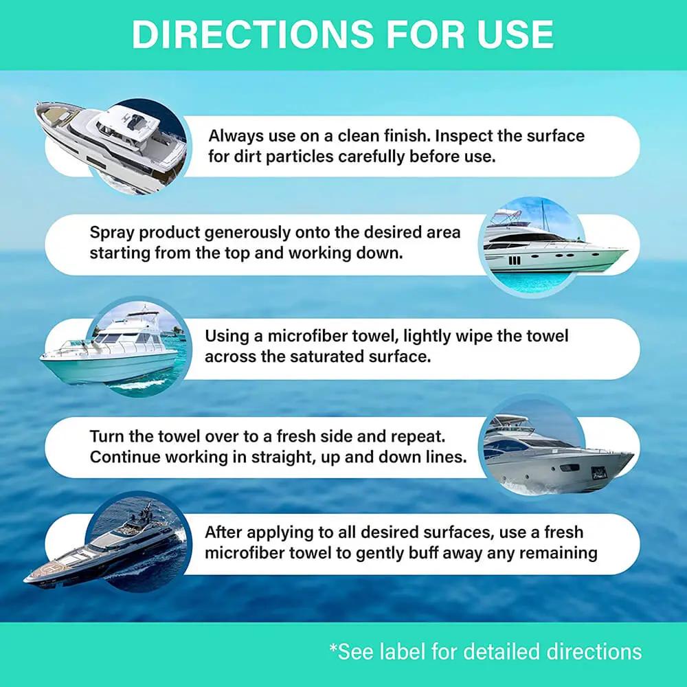 Boat Ceramic Coating Spray by AquaDoc