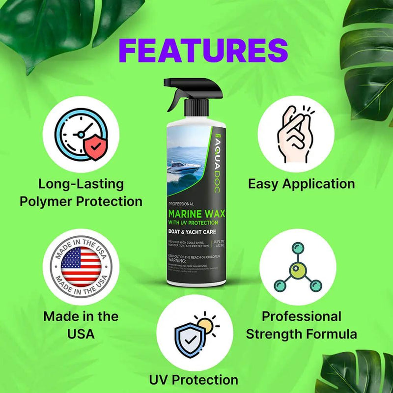 Marine Polish Boat Wax by AquaDoc