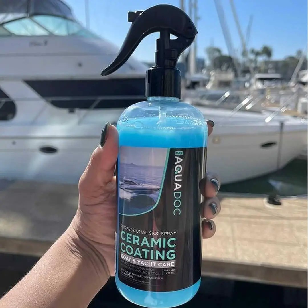 Boat Ceramic Coating Spray by AquaDoc