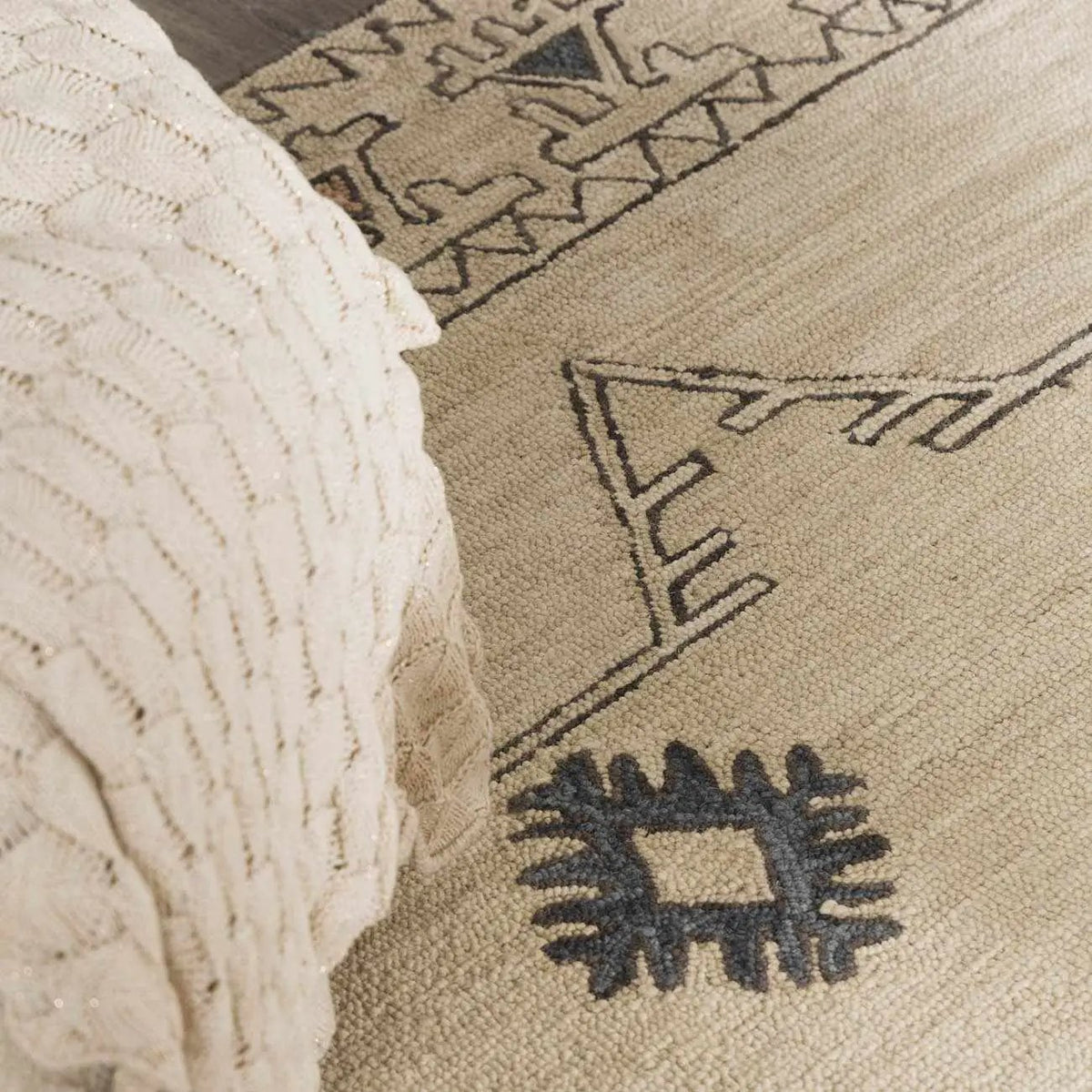 Laketon Wool Area Rug, installed in a room 5