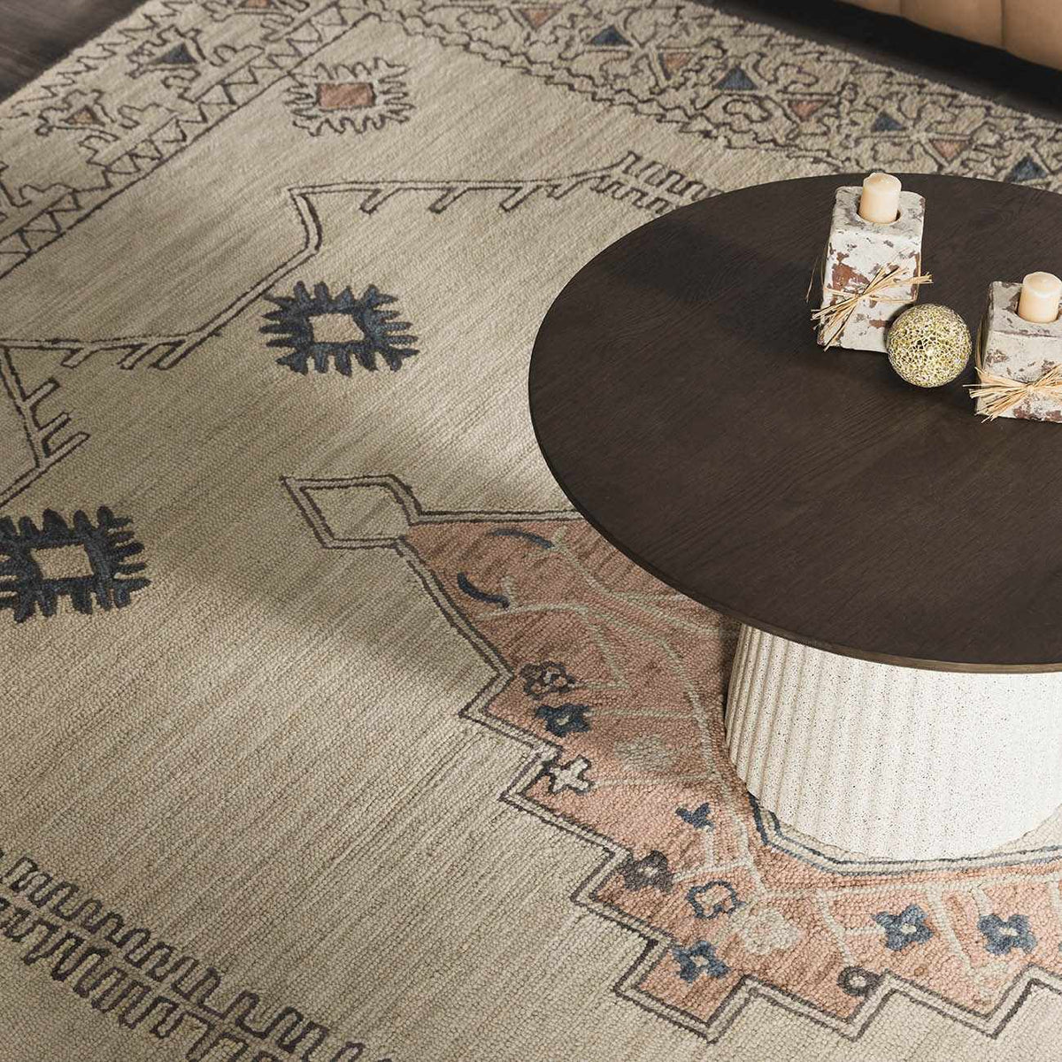 Laketon Wool Area Rug, installed in a room 6