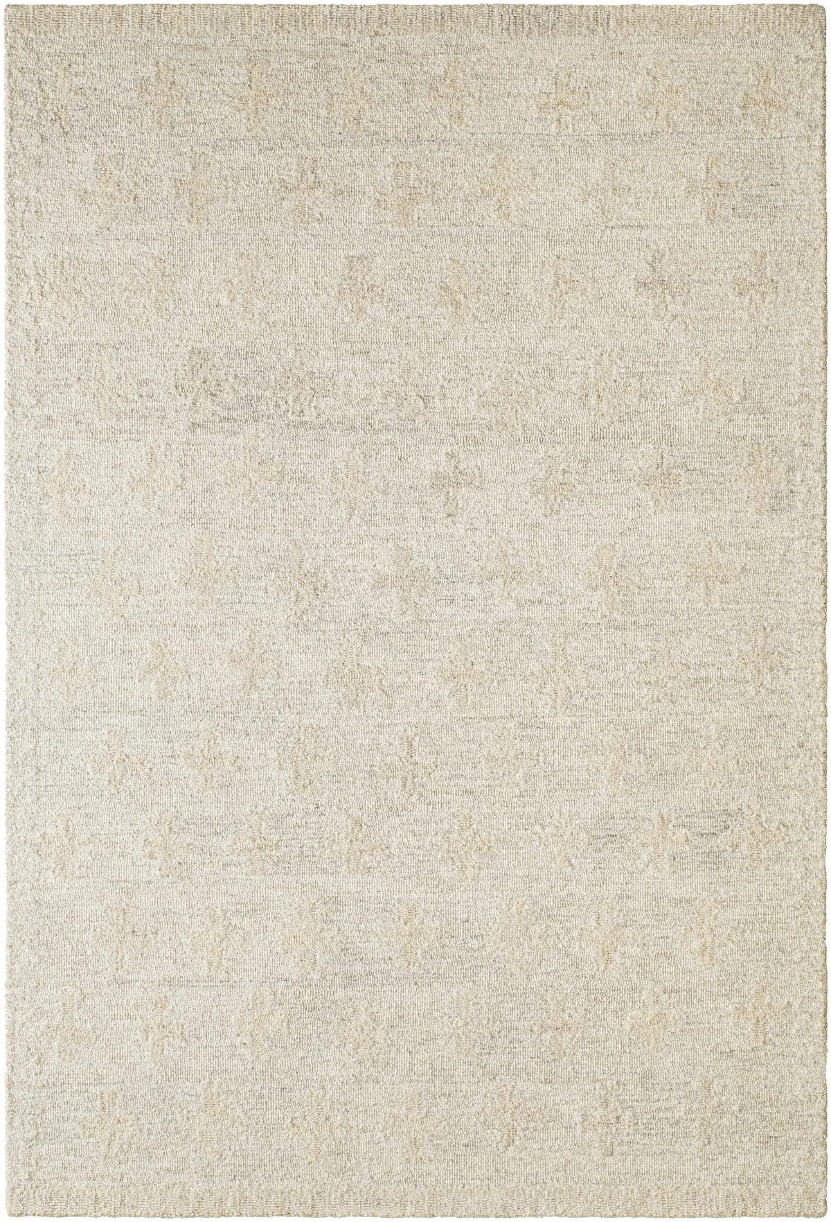 Lotta Peach Modern Wool Area Rug