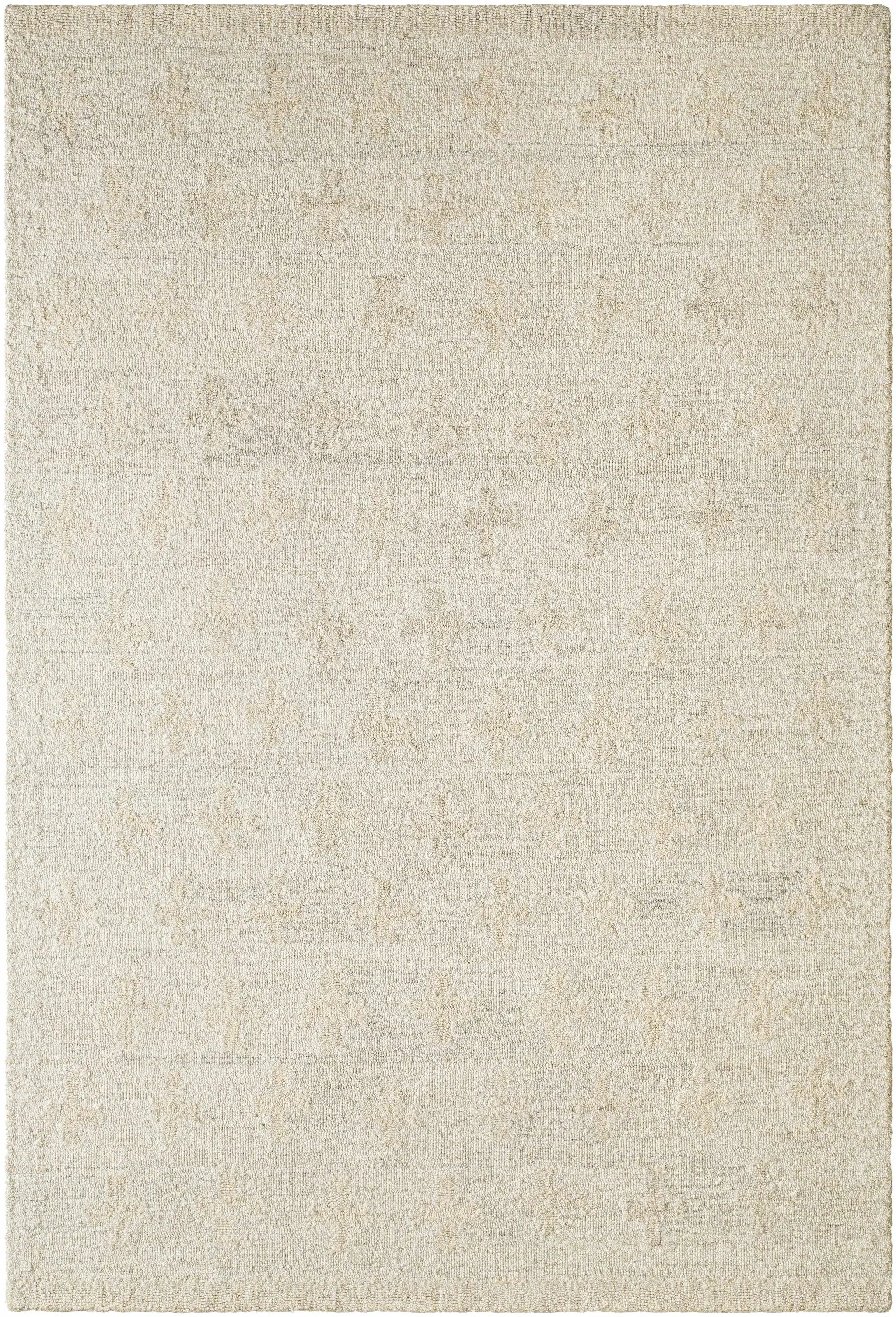 Lotta Peach Modern Wool Area Rug by Boutique Rugs