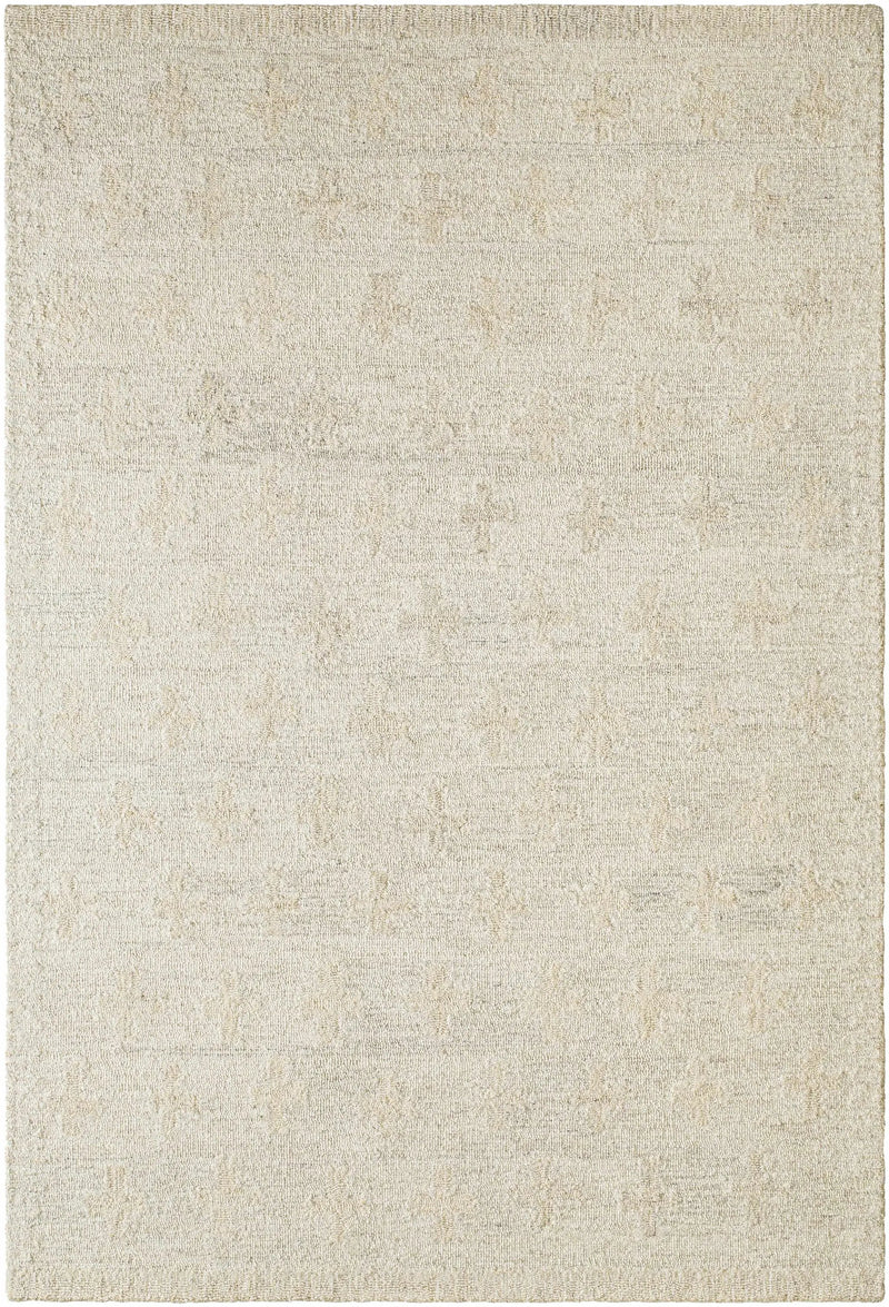 Lotta Peach Modern Wool Area Rug by Boutique Rugs