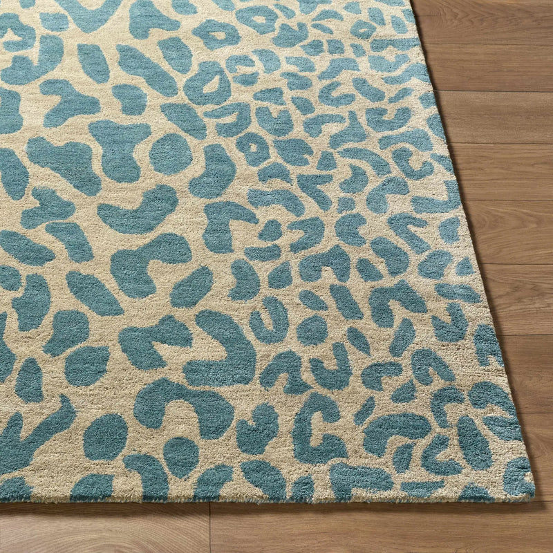 Lockbourne Leopard Print Area Rug by Boutique Rugs