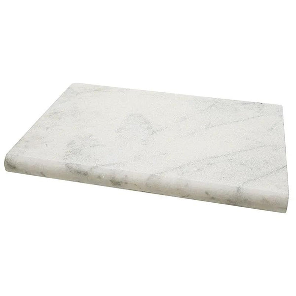 Sierra White Pavers Sandblasted Marble Pool Copings 12x24