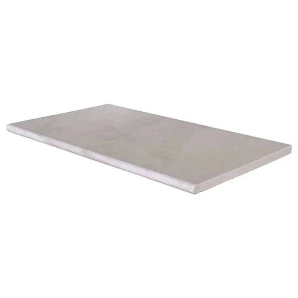 Praia Grey Matte Marble Look Porcelain Pool Copings 13x24
