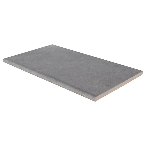 Vulkon Grey Matte Limestone Look Porcelain Pool Copings 13x24