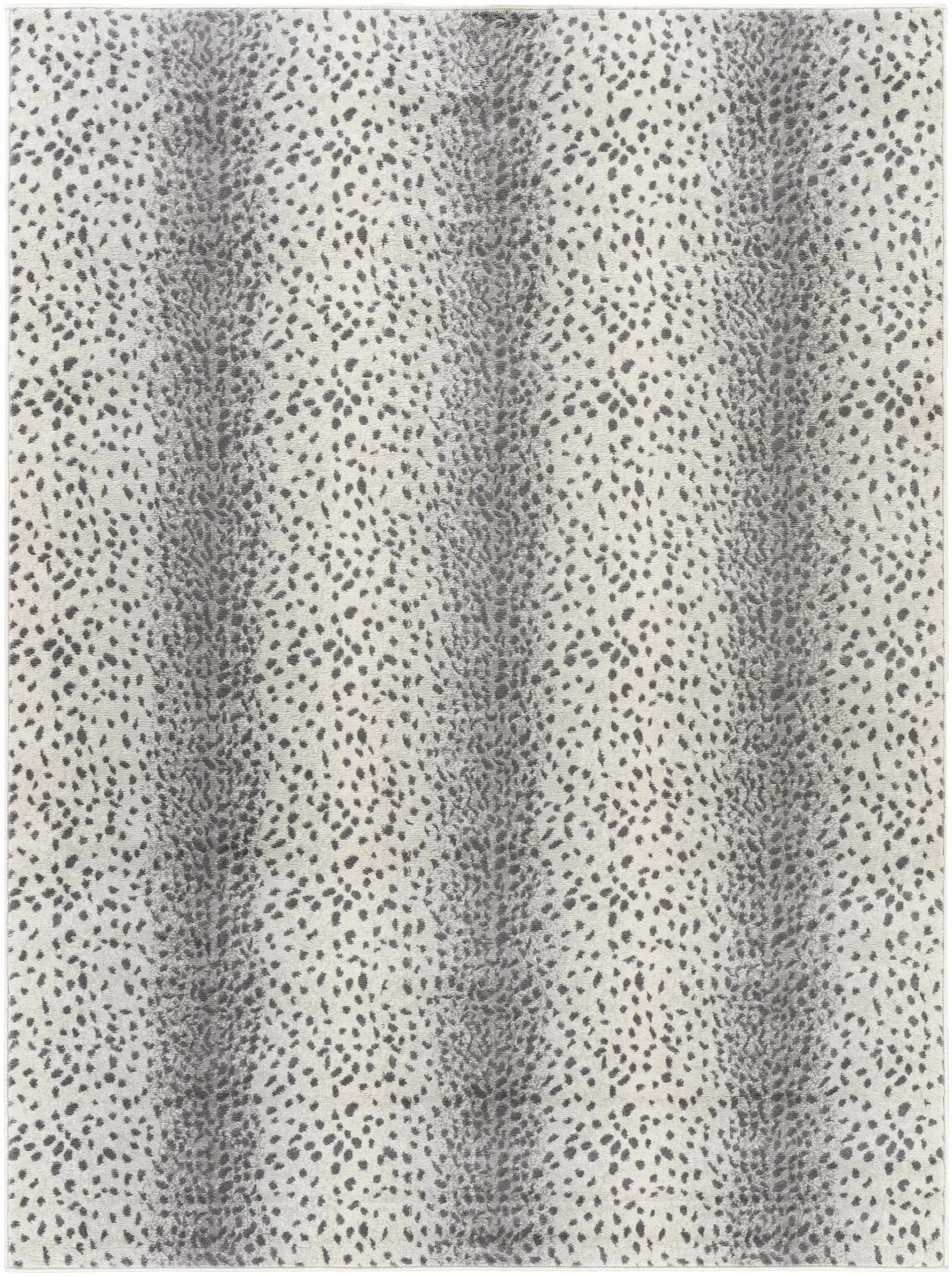 Pointblank Gray Antelope Print Rug by Boutique Rugs