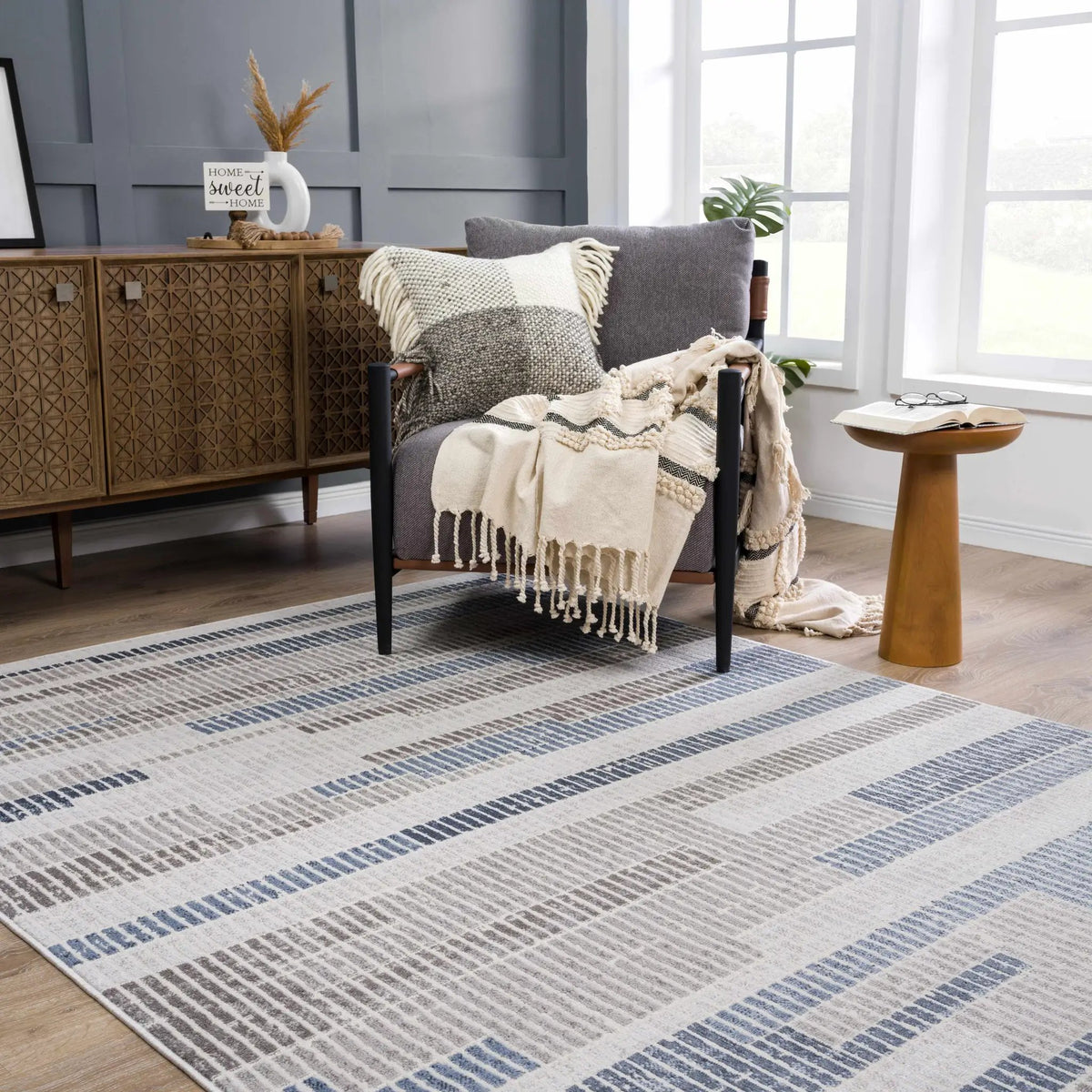 Brisa Area Rug, installed in a room 4