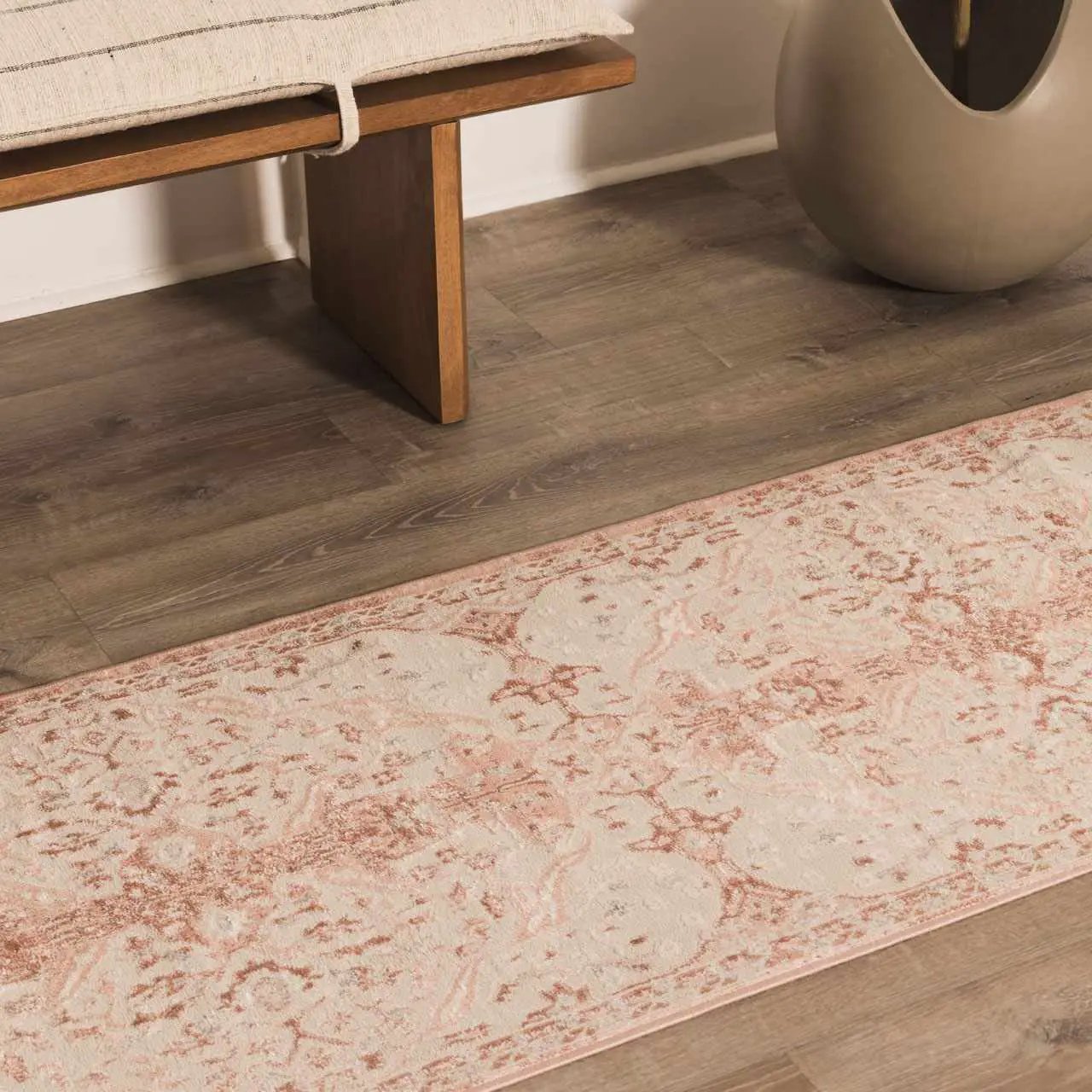 Zora Pink Area Rug by Boutique Rugs